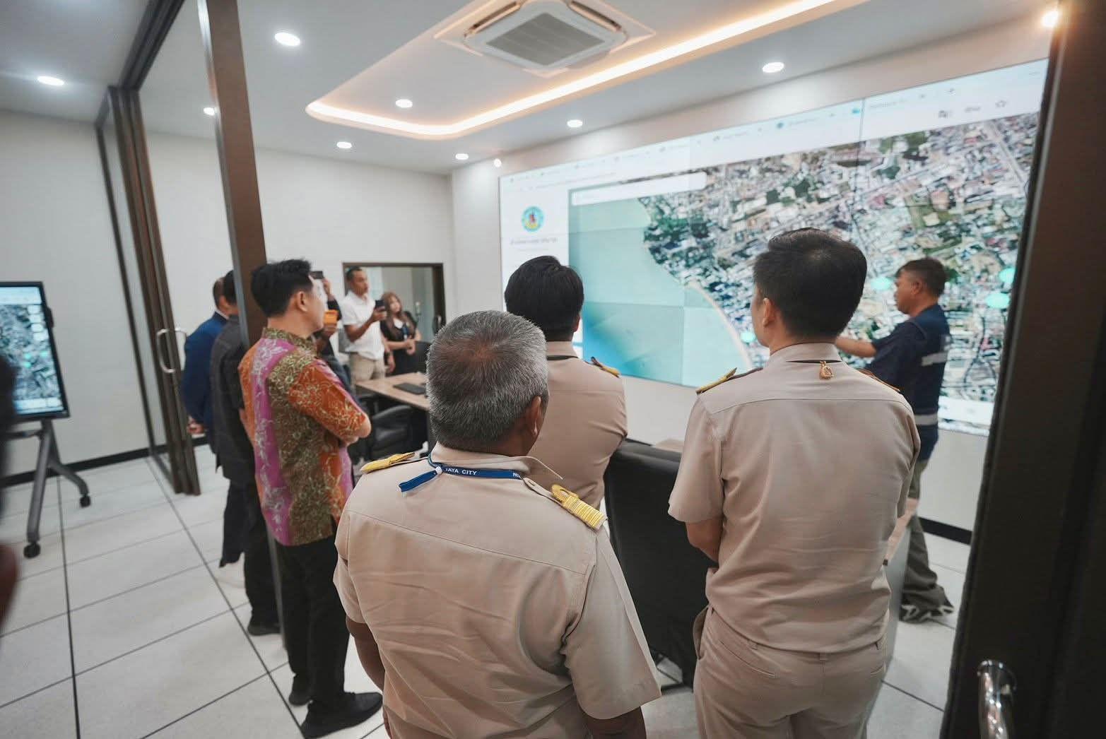 Pattaya Mayor Inspects Progress of Smart Water Management System to Tackle Flooding