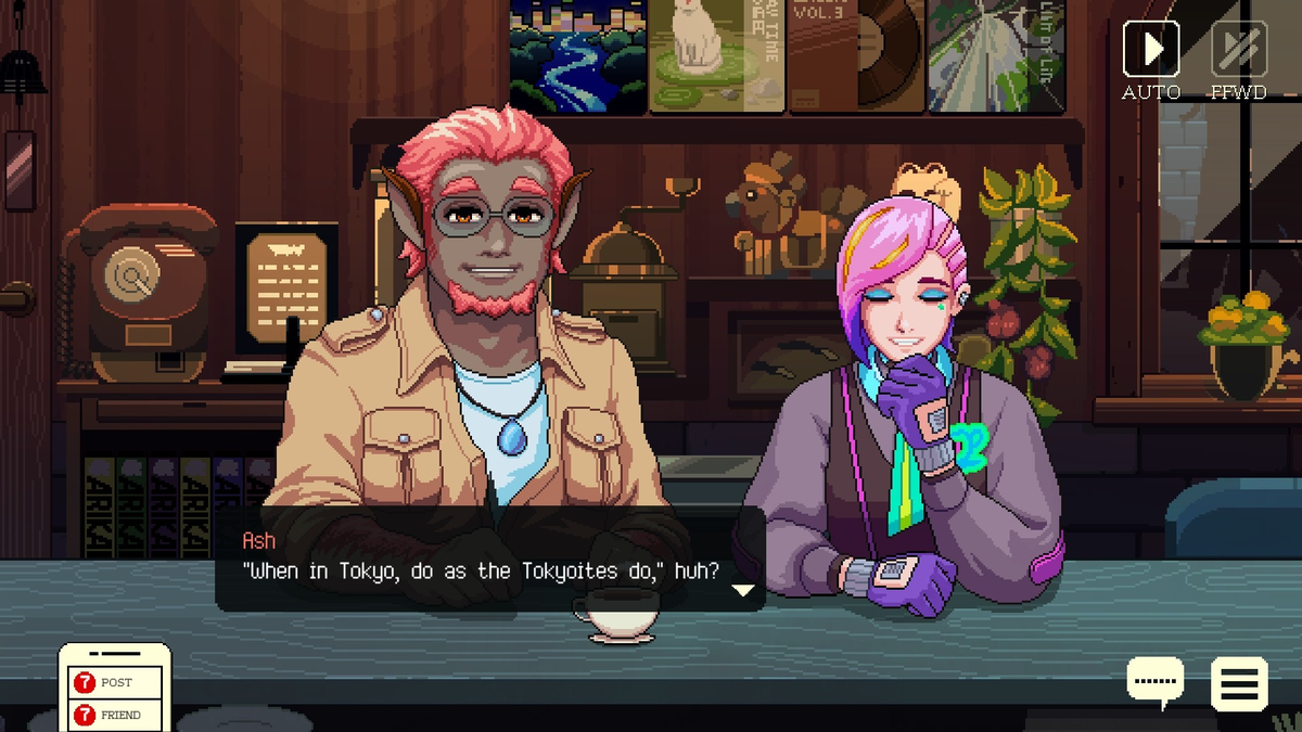 Visual novel Coffee Talk Tokyo serves up an image of 'Cool Japan,' but not much more