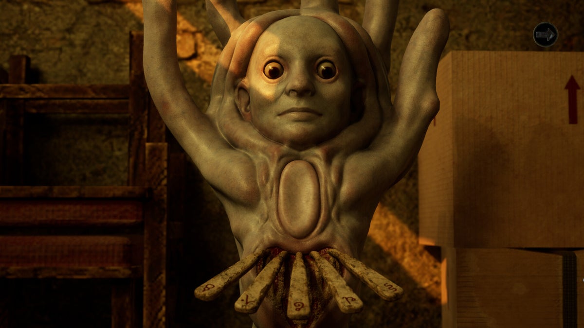 I don't know what a flesh disk jukebox is, but the Lynchian adventure game Something Beautiful makes me want to find out
