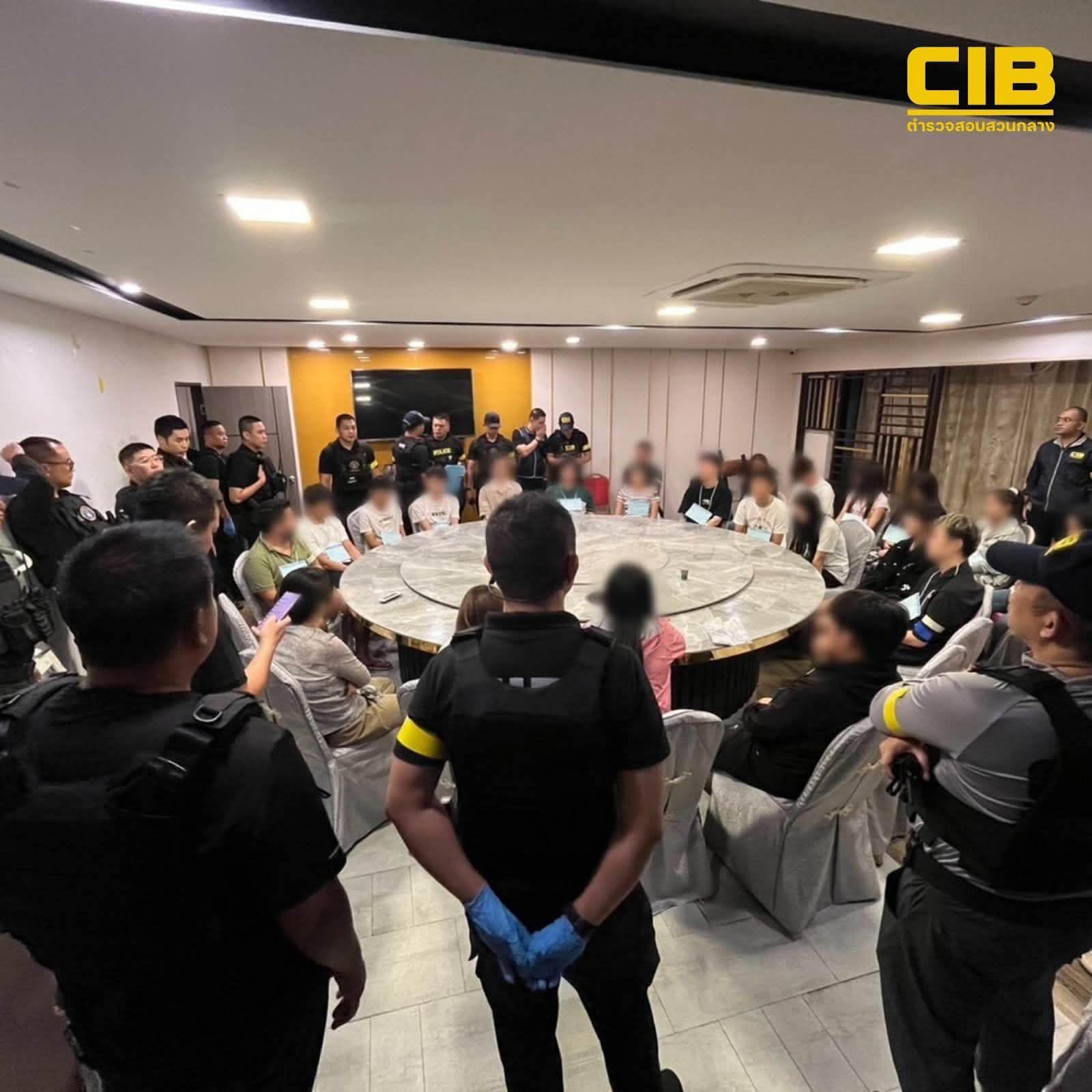 Over 100 Thai Law Enforcement Officers Raid Luxury Hotel in Nonthaburi, Allegedly Taken Over by Chinese Operators for Gambling, Drug Parties, and Prostitution for Chinese Visitors