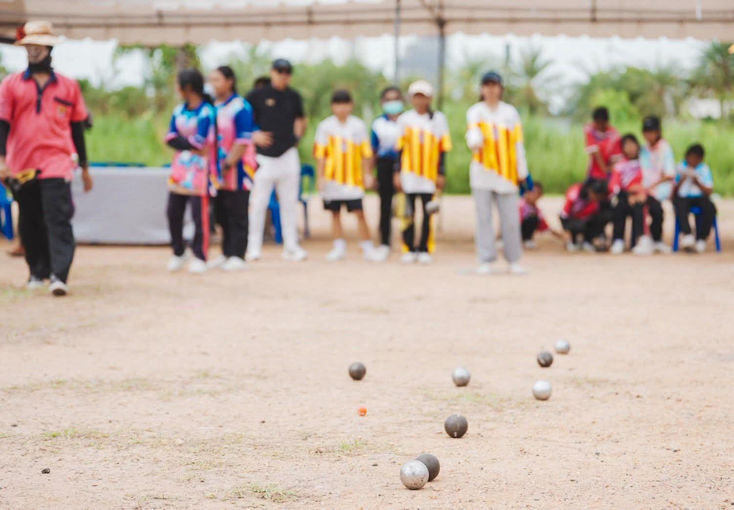 Pattaya Awards Winners of Youth Pétanque Tournament, Selects Talent for National Competition