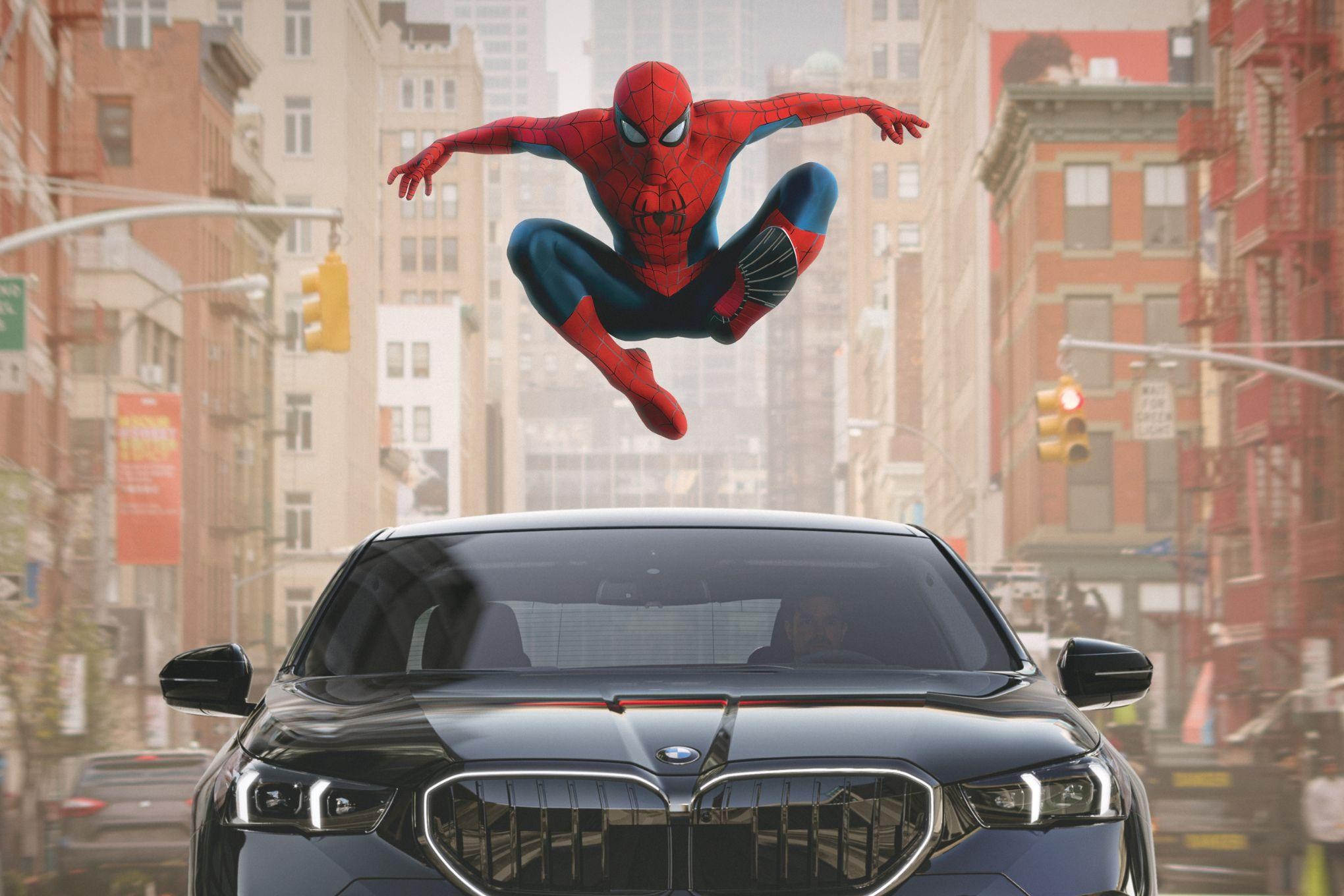 BMW’s in-car Spider-Man ad is villain behavior