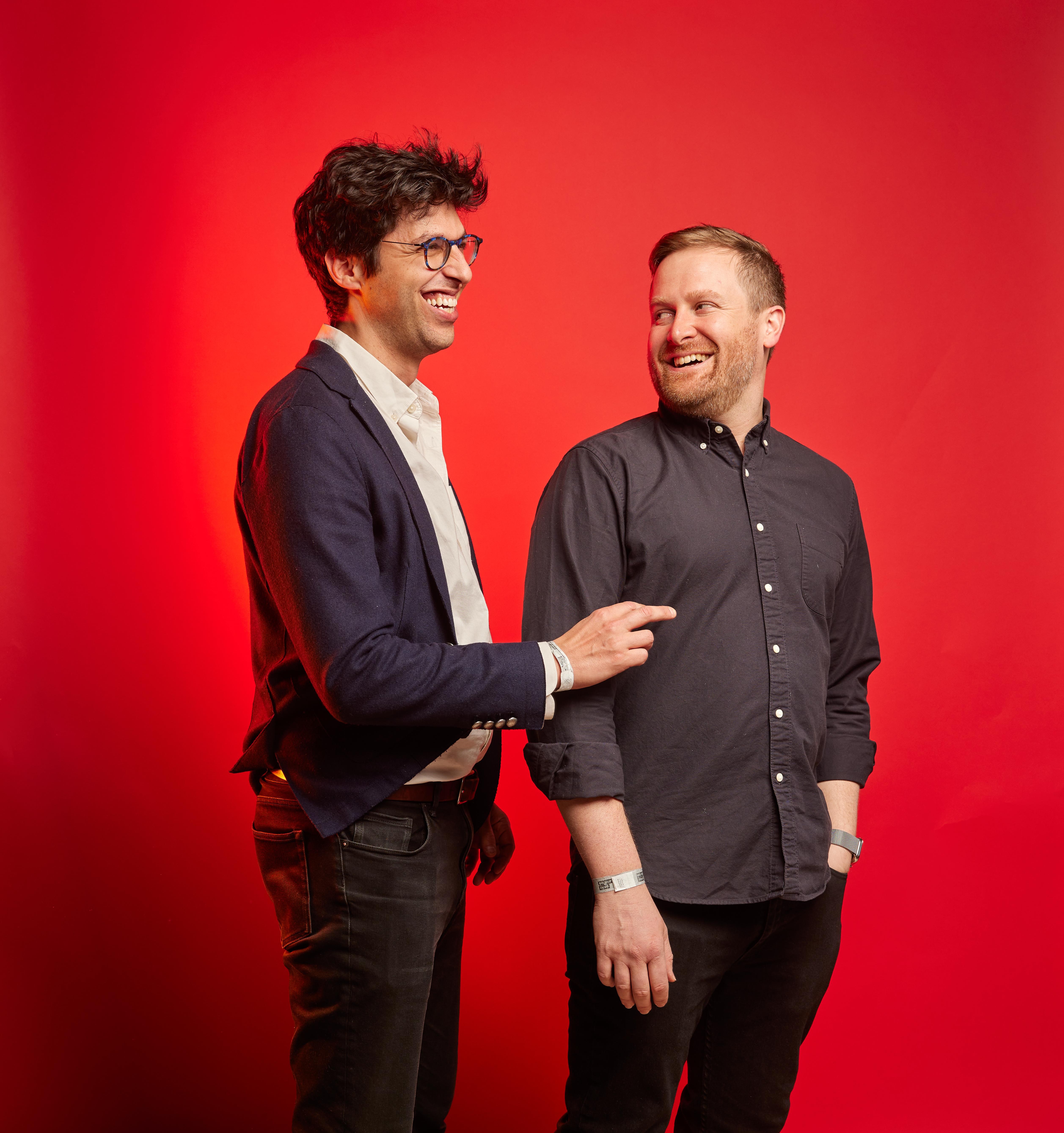 Switched on Pop’s Nate Sloan and Charlie Harding love fresh vegetables and guitar pedals