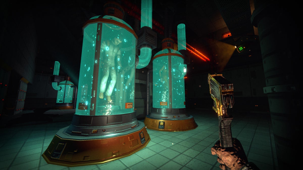 Immersive sim Retrospace, aka '70s System Shock, gets an October release date plus a trailer full of funky guns and sentient black holes