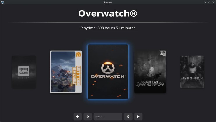 Faugus Launcher 2.4.0 adds a backup system, new game overviews and more customization
