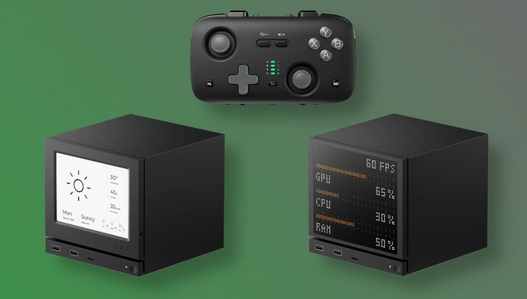JSAUX Steam Machine E-Ink and Pixel Matrix panels get store pages, plus VOIDJOY SkyLark S1 Pro Portable Controller revealed