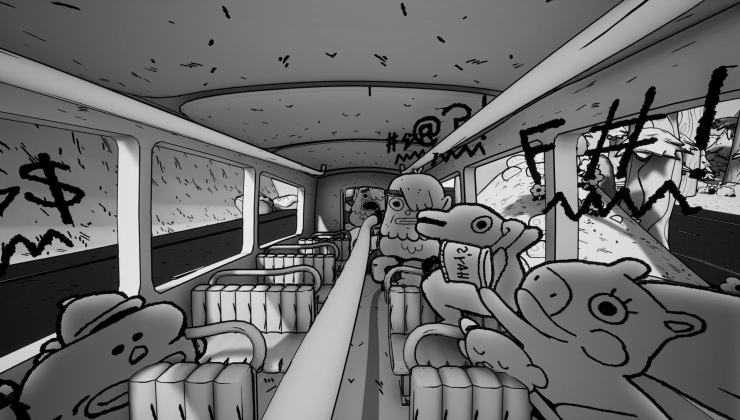 Thank You Bus Driver is the first game post-XBOX from Double Fine