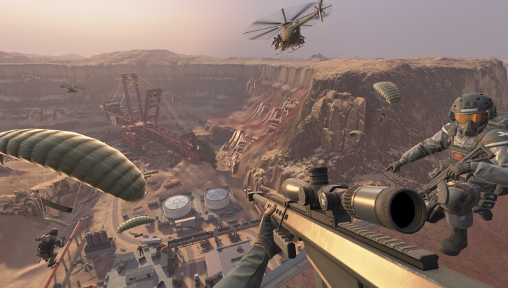 VR shooter Forefront adds Steam Frame support