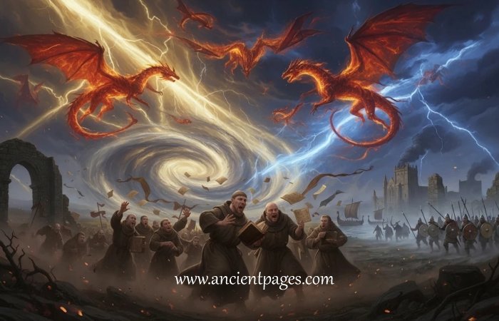 Fire Dragons, UAPs And Ancient Mechanical Monsters – Part I: The Burning Hulls Of Lindisfarne (793 AD)