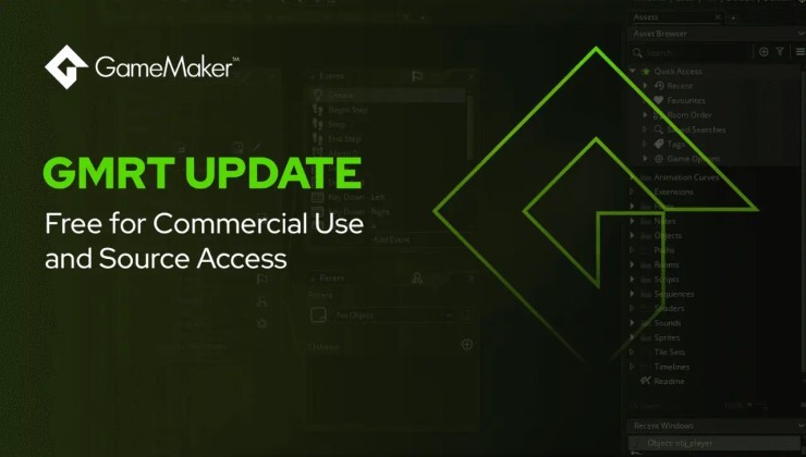GameMaker announce their next-gen runtime GMRT will be free for commercial use