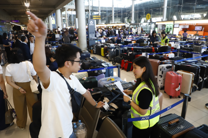 Only 18% of 10,000-bag backlog cleared at Suvarnabhumi